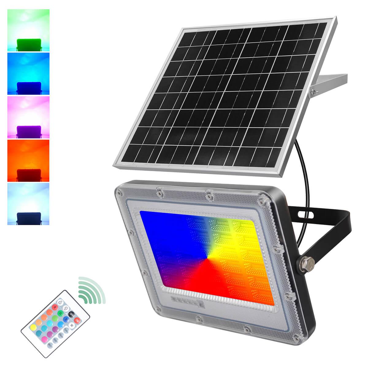KTL-101A2 200W RGB Rhythm Solar Flood Light Kenya