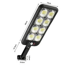 Mythco 200-LED Solar Motion Sensor Light with Remote